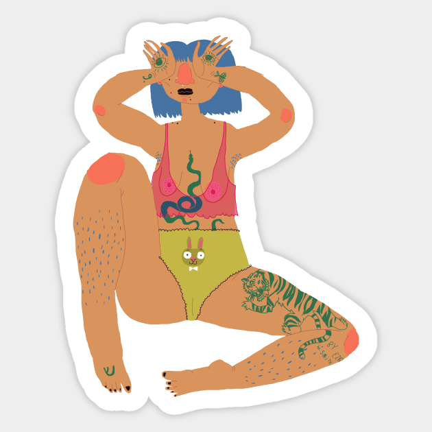 Existential crisis Sticker by ezrawsmith